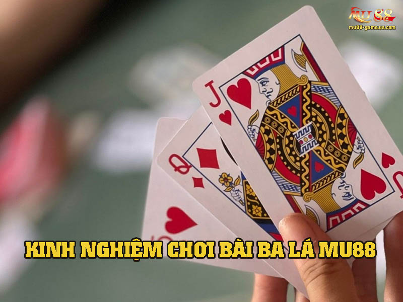 Kinh nghiệm để chiến thắng khi chơi bài ba cây được các cao thủ chia sẻ